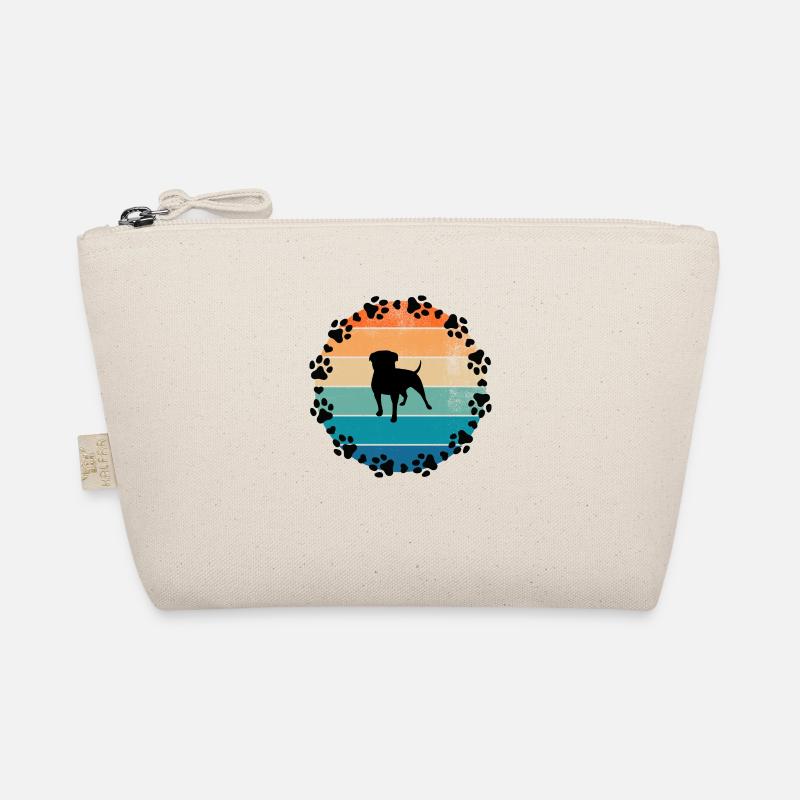 Dogs Sun Pug - Organic Pouch - nature
