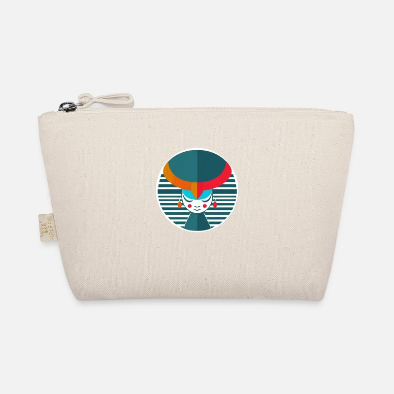 abstract bull Organic Pouch