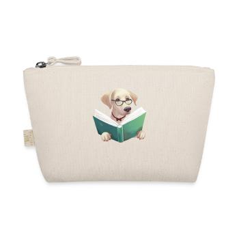 Dogs Books Labrador Book Dog Read Dog Owners - Organic Pouch - nature - Front