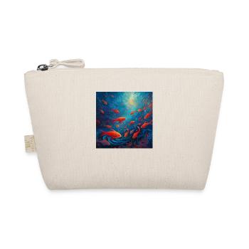 Bancs colorés de poissons dans la mer - Trousse biologique - nature - Devant