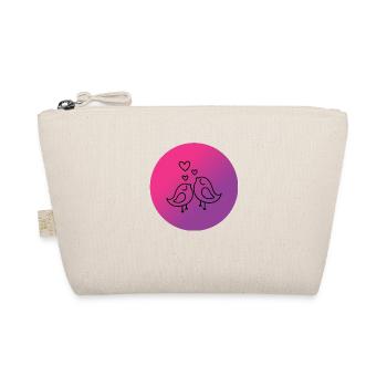 Love birds - Organic Pouch - nature - Front