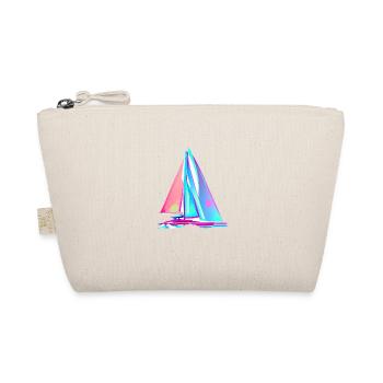 Sailing Sailing Sailboat Sailing Ship Sailors - Organic Pouch - nature - Front