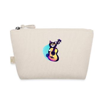 Le chat joue à la guitare Chaton propriétaire de chat - Trousse biologique - nature - Devant