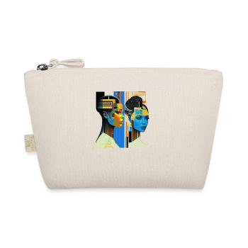 Klimt's Futuristic Vision - Organic Pouch - nature - Front
