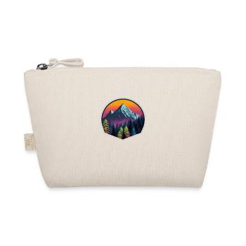Colorful Mountains -Generative AI - Organic Pouch - nature - Front