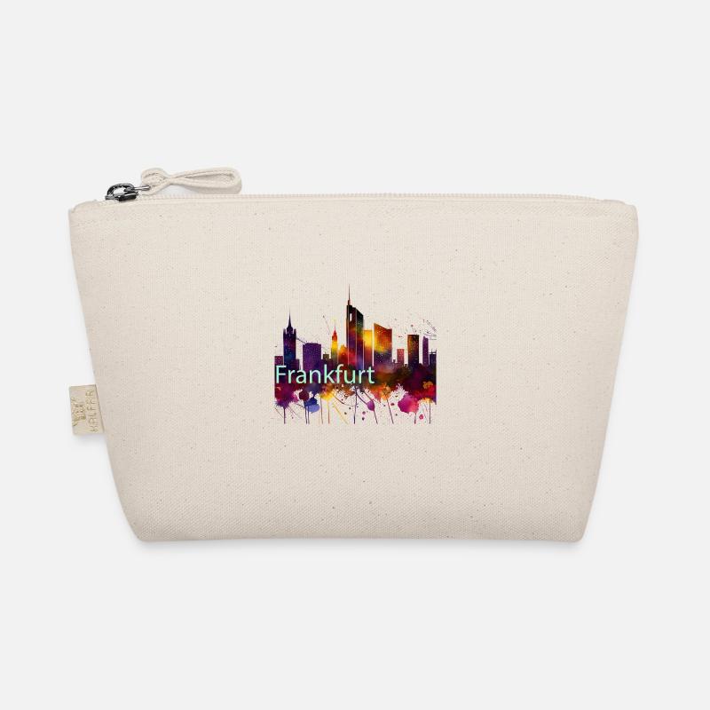 frankfurt skyline - Bio-Täschchen - Natur