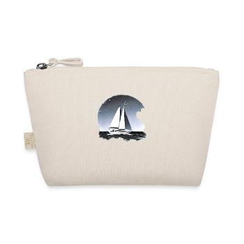 Sailing Sailing Sailboat Sailor Sailing Ship - Organic Pouch - nature - Front