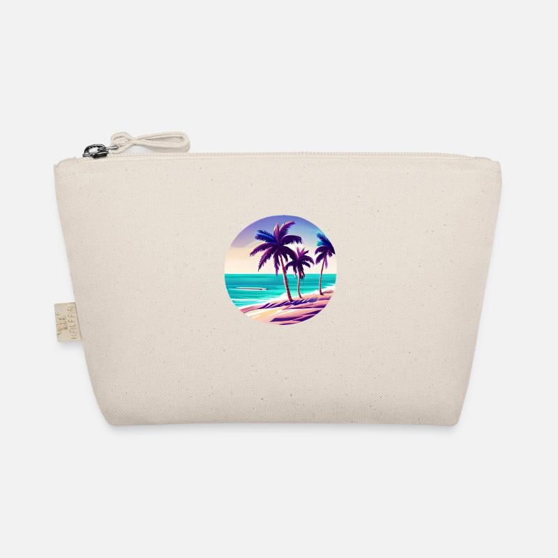 Vacances d’été Palm Beach Palm Island Sun Trousse biologique