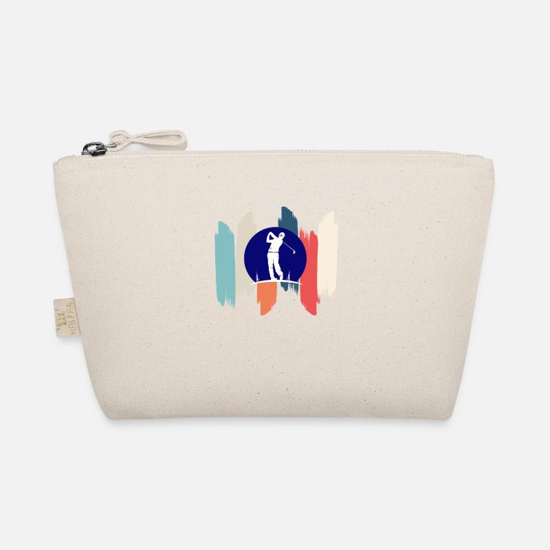 Retro-Regenbogengolf Bio-Täschchen