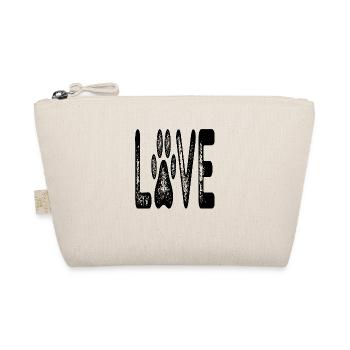 Dog Love - Organic Pouch - nature - Front