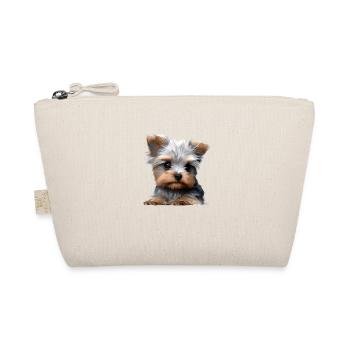 Yorkshire Terrier dog owner dog puppy - Organic Pouch - nature - Front