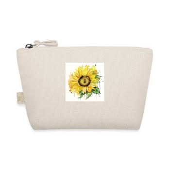 Aquarelle dessinée à la main Tournesol - Trousse biologique - nature - Devant