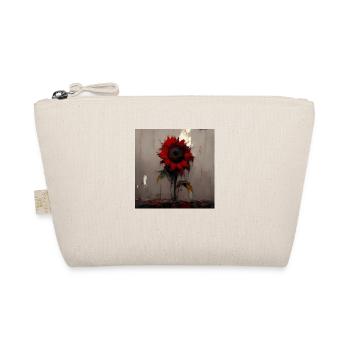 Tournesol rouge sombre à l’aquarelle - Trousse biologique - nature - Devant