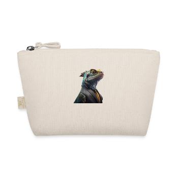 A fine lizard - Organic Pouch - nature - Front