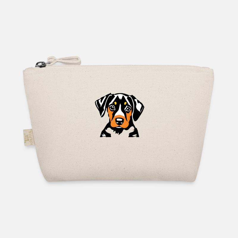 Dobermann Hund Dobermanntrainer Dobermannwelpe Bio-Täschchen