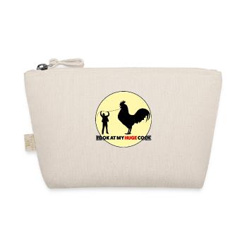 Look at my HUGE COCK. - Organic Pouch - nature - Front