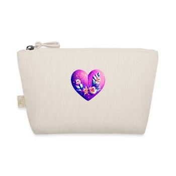 Mother's Day, Valentine's Day, Wedding, Love, Engagement - Organic Pouch - nature - Front