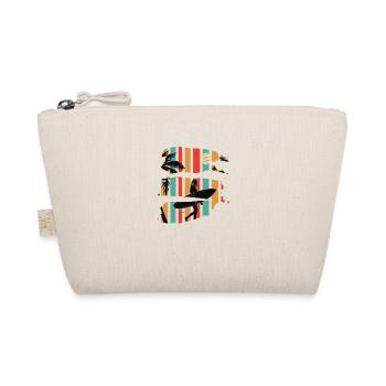 Mood summer beach surf - Organic Pouch - nature - Front