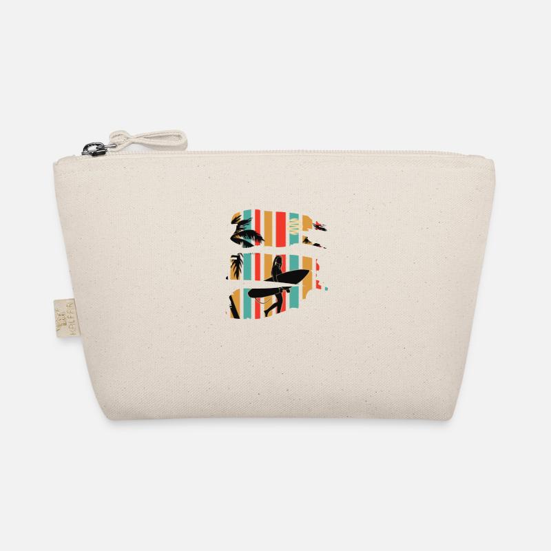 Mood summer beach surf Organic Pouch