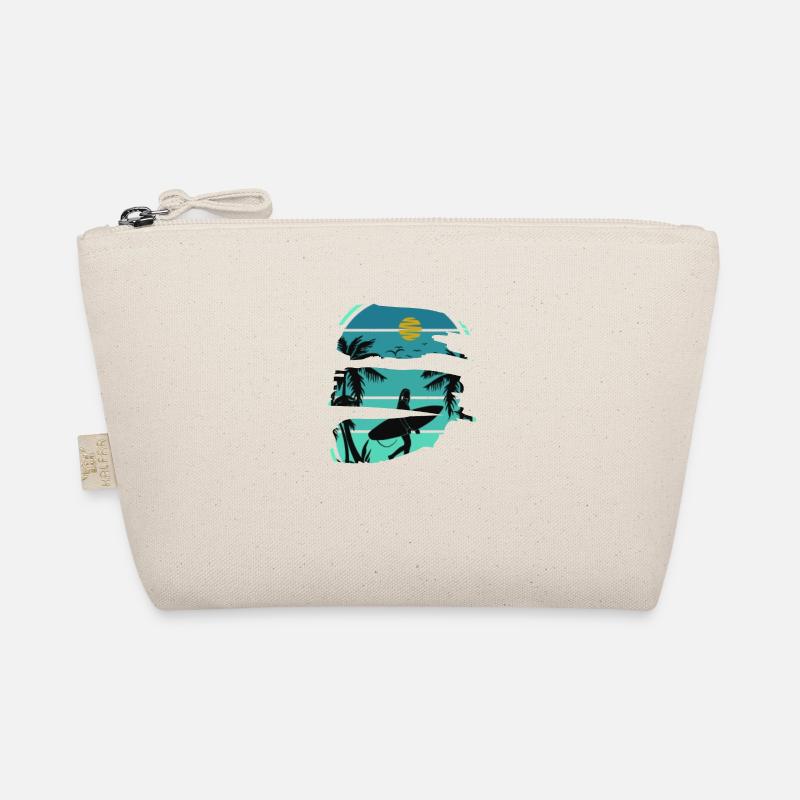 Mood summer beach surf Organic Pouch