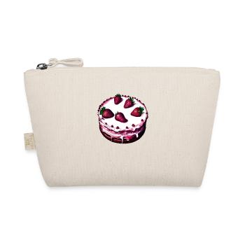 yummy strawberry pie fruit patisserie pie - Organic Pouch - nature - Front