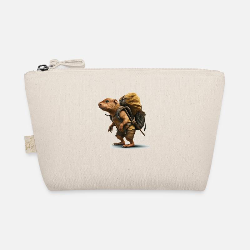 Mole rat is looking for the next adventure Organic Pouch