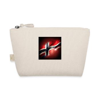 Norwegen Flagge - Bio-Täschchen - Natur - Vorne