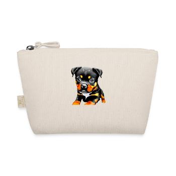Rottweilerhalter Rottweiler Hundewelpe Hundehalter - Bio-Täschchen - Natur - Vorne
