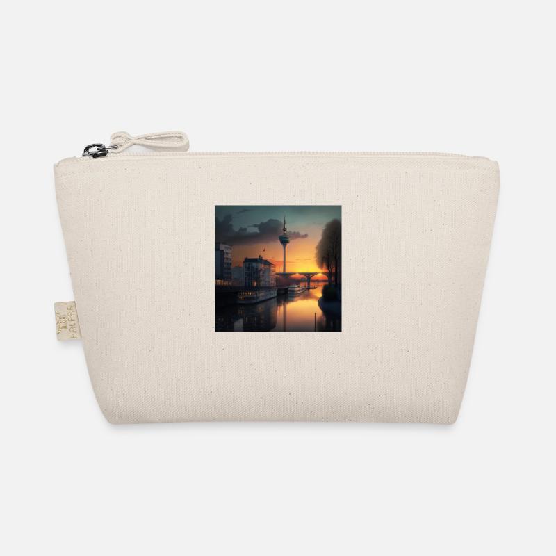 Sunset in Dusseldorf Organic Pouch