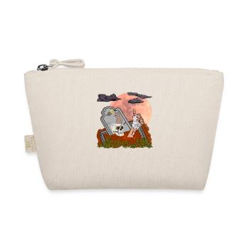 Grab Hand OK Cybus Zombie Rat Moon Undead Funny - Organic Pouch - nature - Front