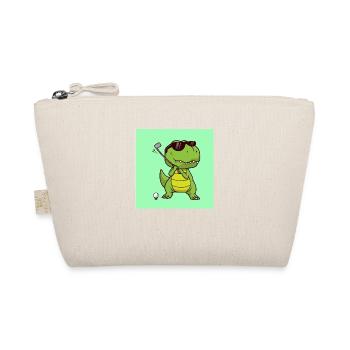 dinosaur - Organic Pouch - nature - Front