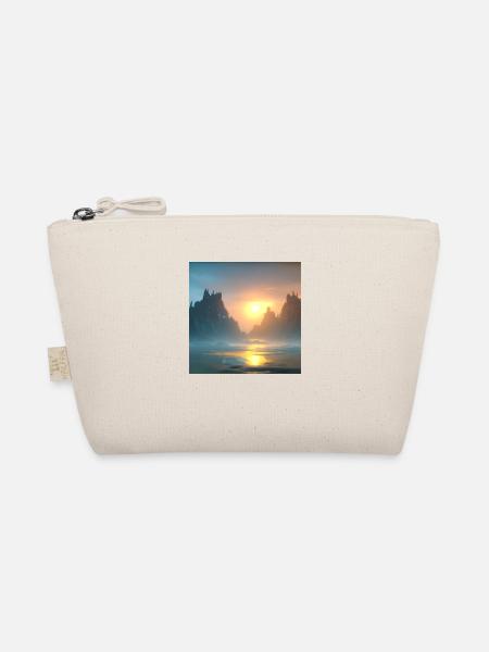 Sunset over the bay - Organic Pouch - nature - Front