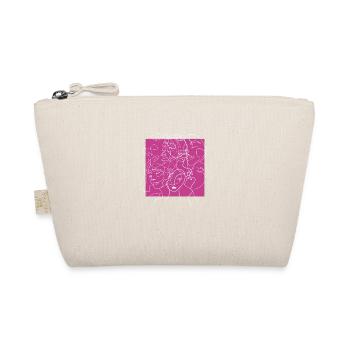 Face line pink - Organic Pouch - nature - Front