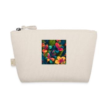 Amazing magic amazonian flowers - Organic Pouch - nature - Front