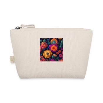 Amazing group of Magic desert flowers - Organic Pouch - nature - Front