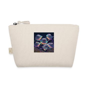 Amazing group of magic yellyfish - Organic Pouch - nature - Front