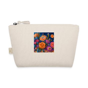 Amazing group of Magic desert flowers - Organic Pouch - nature - Front