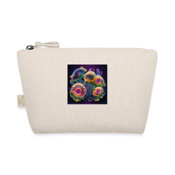 Amazing group of magic yellyfish - Organic Pouch - nature - Front