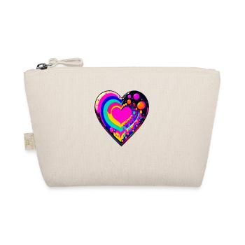 Heart - Organic Pouch - nature - Front