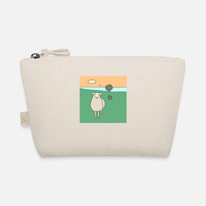 Sheep in a meadow Organic Pouch