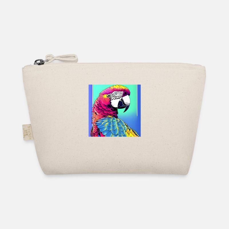 Neon Macaw Organic Pouch