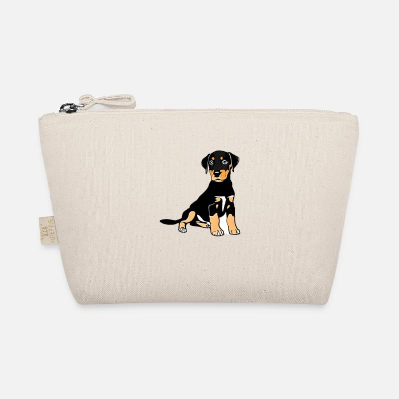 Doberman puppy dog Doberman Doberman trainer Organic Pouch