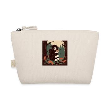 Goth Girl in the Woods - Organic Pouch - nature - Front