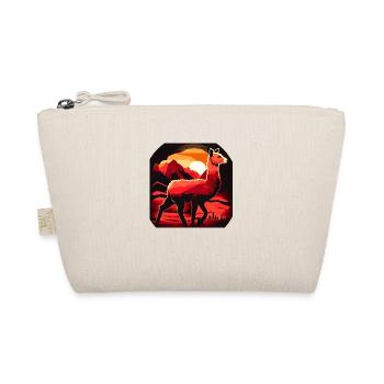 Cria Lama Sunset Mountains - Organic Pouch - nature - Front