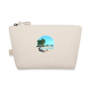 Sommerurlaub Strand Palmen Insel Sonne Palme - Bio-Täschchen - Natur - Vorne