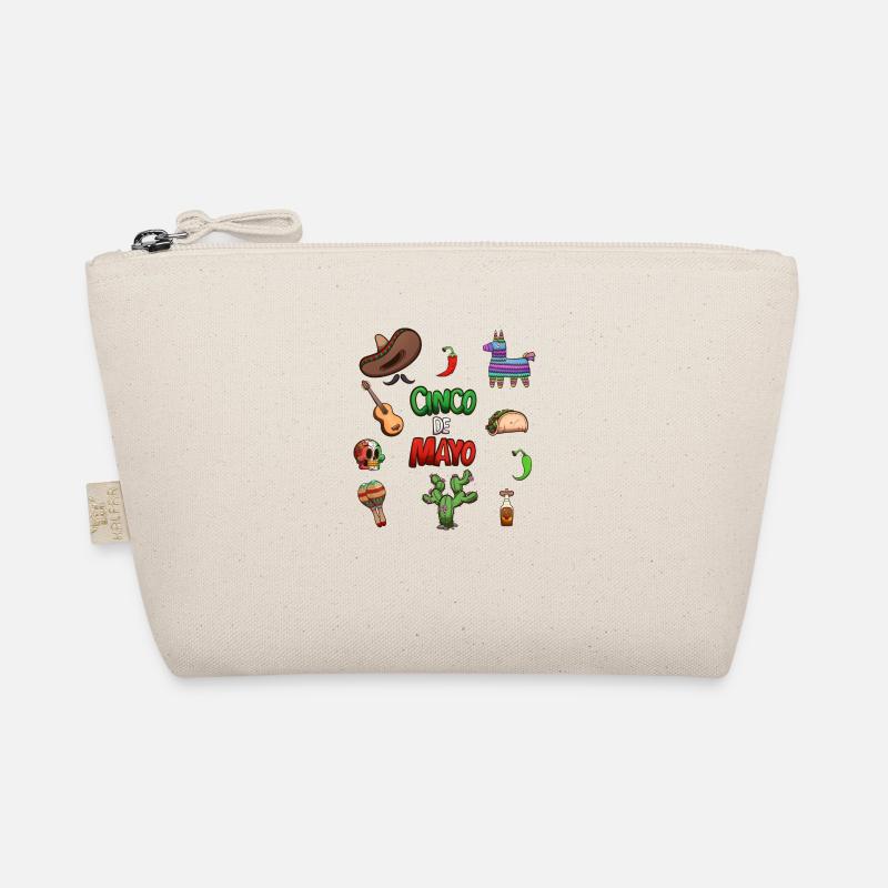 Éléments de dessin animé Cinco De Mayo Trousse biologique