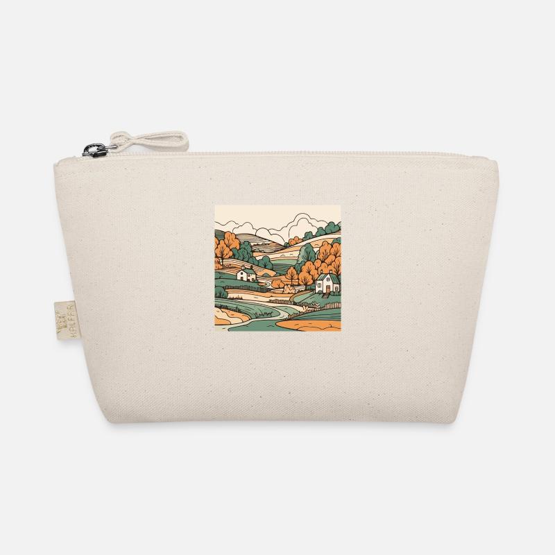 Landschaft Bio-Täschchen