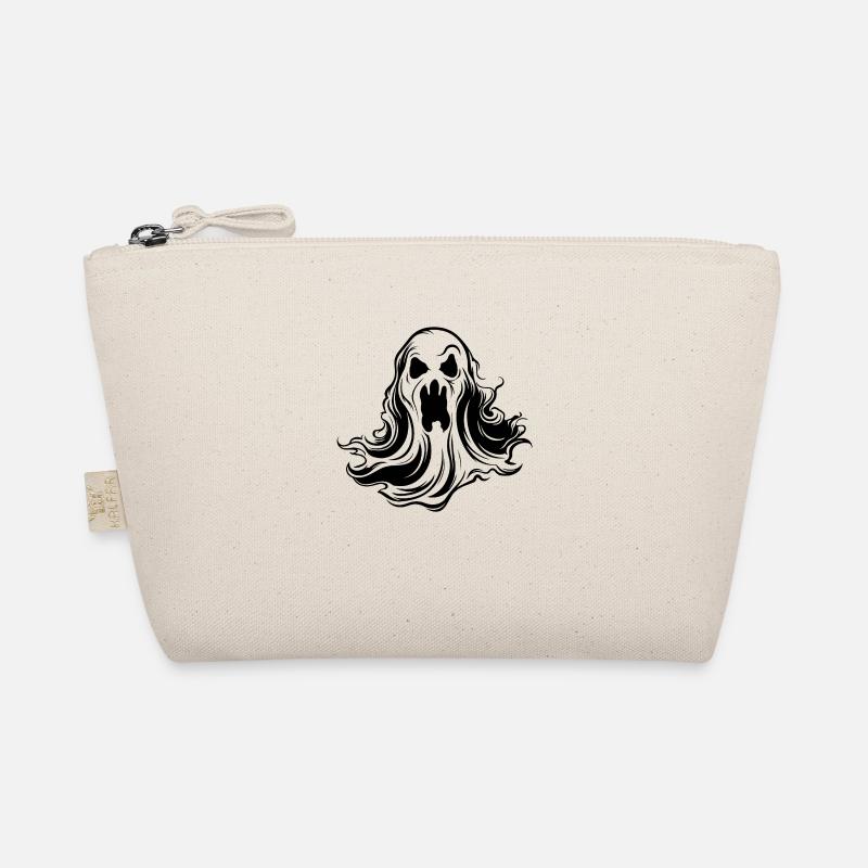Ghost Ghosts Witching Hour Halloween Organic Pouch