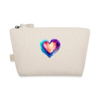Valentine's Day, Wedding, Mother's Day, Love, Engagement - Organic Pouch - nature - Front