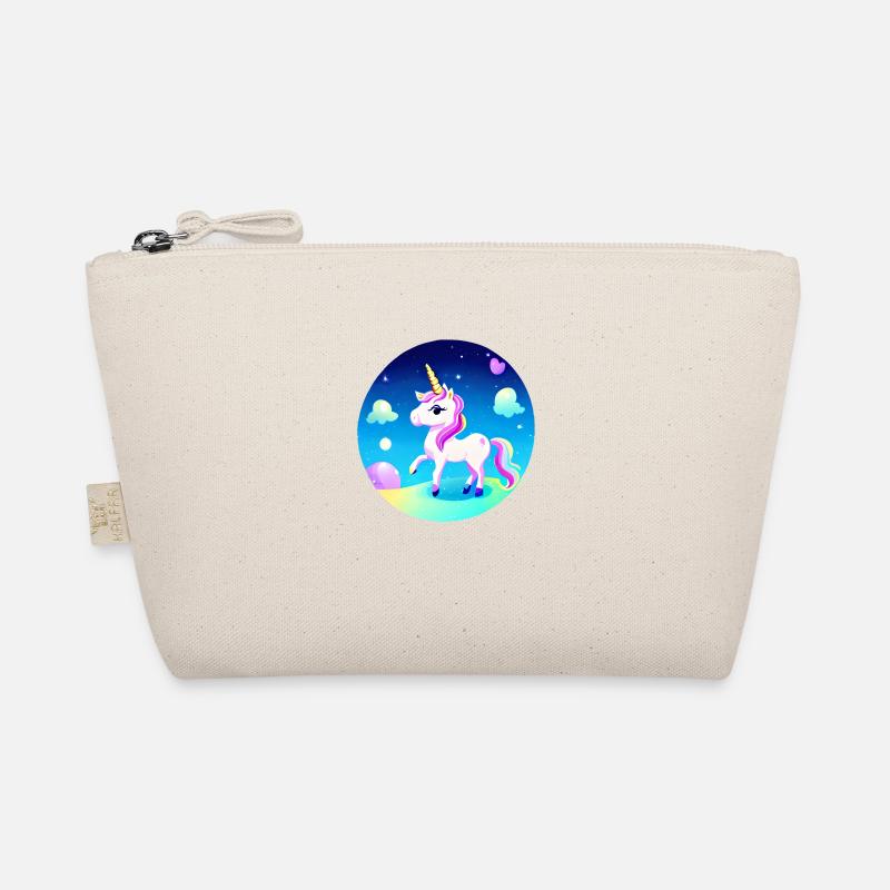 Einhorn Fabeltier Unicorn Mädchen Einhörner Bio-Täschchen
